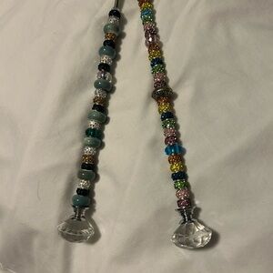 Colorful Beaded Garden‎ Stakes